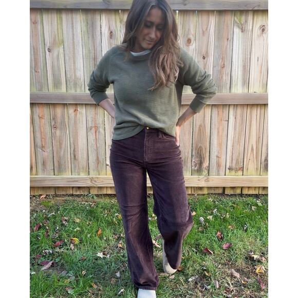 Banana Republic Olive Crewneck Knit Pullover - Picture 5 of 7